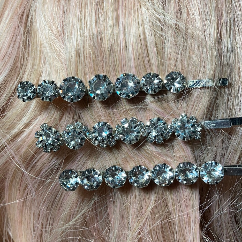 Crystal Hair Pin set